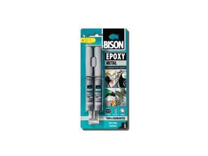 BISON vysokopevnostní epoxidové lepidlo EPOXY METAL 24 ml
