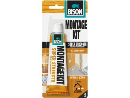 BISON univerzální neoprenové montážní lepidlo MONTAGEKIT SUPER PEVNÝ 125 g