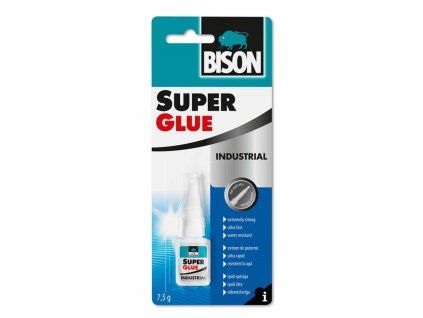 BISON vteřinové lepidlo SUPER GLUE PROFI 7,5 g