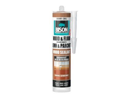 BISON jednosložkový tmel WOOD SEALANT CHERRY (třešeň) 300 ml
