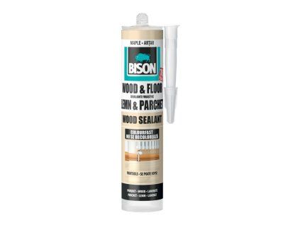 BISON jednosložkový tmel WOOD SEALANT MAPLE (javor) 300 ml