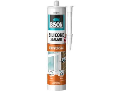 BISON silikonový tmel SILICONE UNIVERSAL BÍLÝ 280 ml