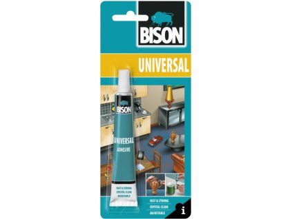 BISON univerzální čiré lepidlo UNIVERSAL 25 ml