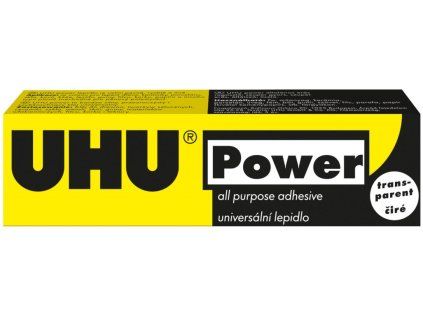 UHU univerzální čiré lepidlo POWER TRANSPARENT 45 g
