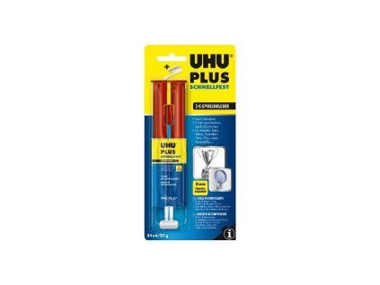 UHU dvousložkové epoxidové lepidlo PLUS 5 min schnellfest EPOXY 24 ml/27 g
