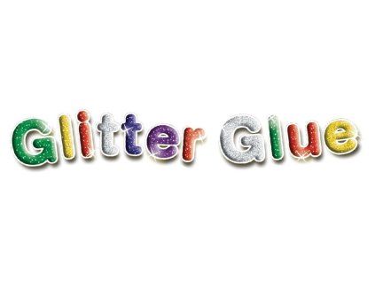 UHU gelová lepidla Glitter Glue 6 x 10 ml Original