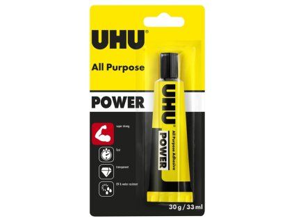 UHU univerzální lepidlo All Purpose Power Transparent 33 ml/30 g