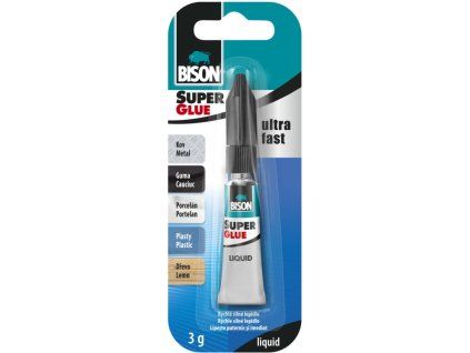 UHU vteřinové lepidlo SUPER GLUE LIQUID 3 g Jumbo Card