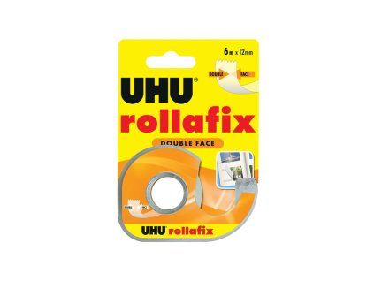 UHU oboustranná lepicí páska Rollafix 6 m x 12 mm