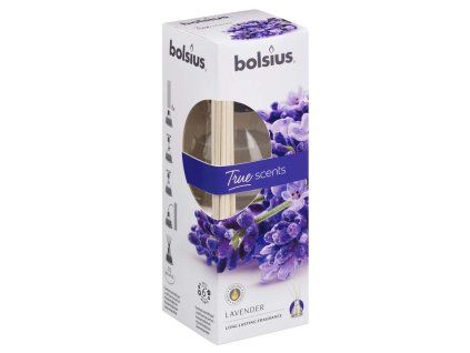 Bolsius Aromatic 2.0 Diffuser Lavender 45ml + vonná stébla