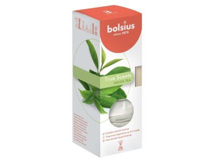 Bolsius Aromatic 2.0 Diffuser Green Tea 45ml + vonná stébla