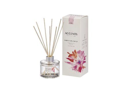 Bolsius ACCENTS Diffuser Bubbles & Blessings 100ml + vonná stébla
