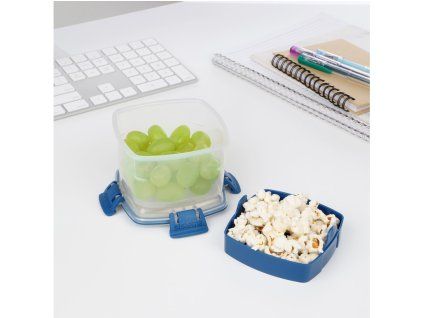 Sistema Svačinový box s miskou To Go Snacks 400 ml, mix barev