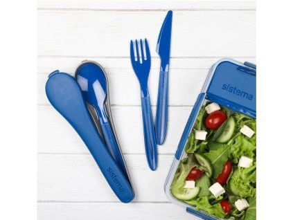 Sistema Sada příborů To Go Cutlery Set, mix barev
