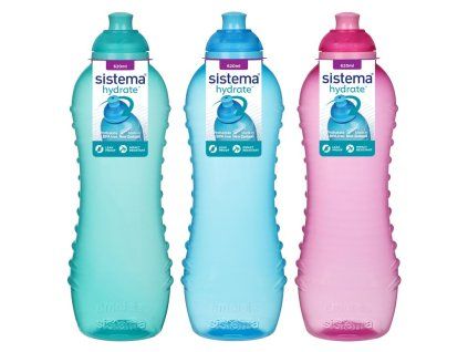 Sistema Láhev Hydrate Squeeze Twist n Sip 620 ml, mix barev