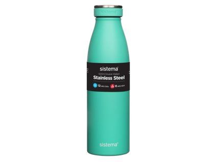 Sistema Nerezová termoska Hydrate Stainless Steel 500 ml, mátová