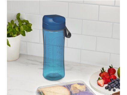 Sistema Tritanová láhev s poutkem Hydrate Swift Flip Top 600 ml, modrá