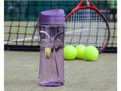 Sistema Tritanová láhev s poutkem Hydrate Swift Flip Top 600 ml, fialová