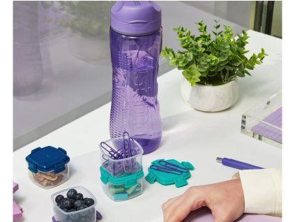 Sistema Láhev s poutkem Hydrate Active Flip Top 800 ml, fialová