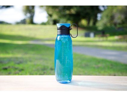 Sistema Tritanová láhev s poutkem Hydrate Traverse Flip Top 650 ml, modrá