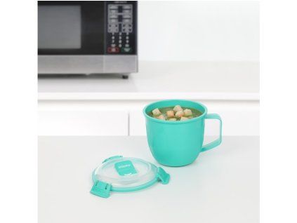 Sistema Hrnek na polévku Microwave Small Soup Mug 565 ml, mátová