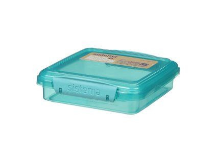 Sistema Svačinový box na toast Ocean Bound Sandwich 450 ml, zelená