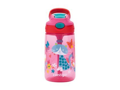 Contigo Dětská láhev Gizmo Flip 420 ml, Cherry Cat