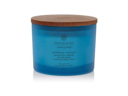 VONNÁ SVÍČKA CHESAPEAKE BAY CANDLE CONFIDENCE & FREEDOM 3 KNOTY