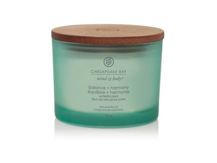VONNÁ SVÍČKA CHESAPEAKE BAY CANDLE BALANCE & HARMONY 3 KNOTY