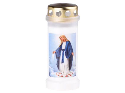 Bolsius víčko 260g ~2,5 dne bílá litá obrázek