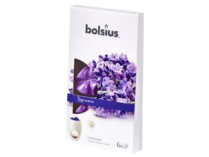 Bolsius vonný vosk Lavender Aromatic 2.0 True Scent Vosk 6ks