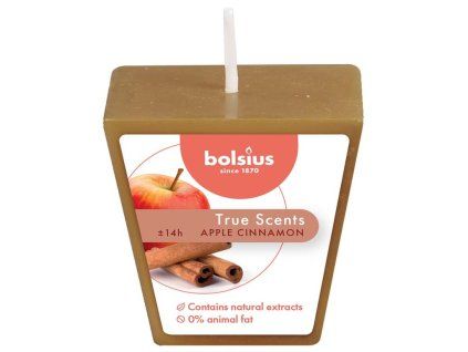 Bolsius Aromatic 2.0 Votivní vonná svíčka 48mm, Apple Cinammon