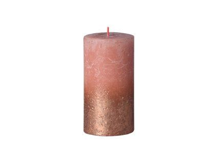 Bolsius svíčka Rustic Sunset válec 68x130mm, Creamy Caramel + copper