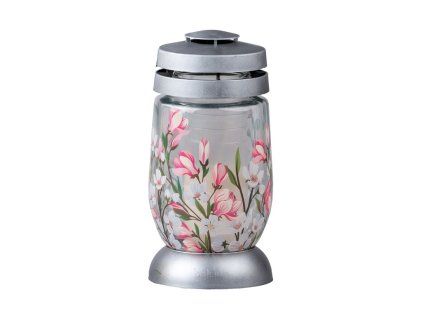 Bolsius hřbitovní sklo 23 cm vklad 120g 36h. Magnolie