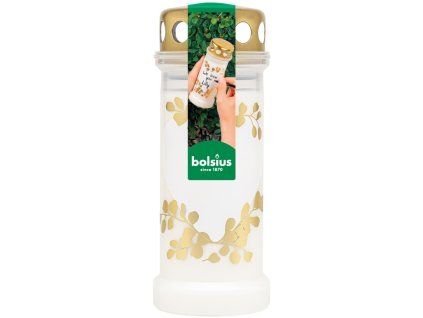 Bolsius víčko 220g 70h. Srdce - vzkaz