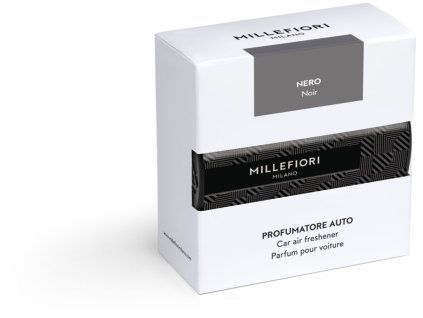 Millefiori Icon Nero vůně do auta Textil Floral