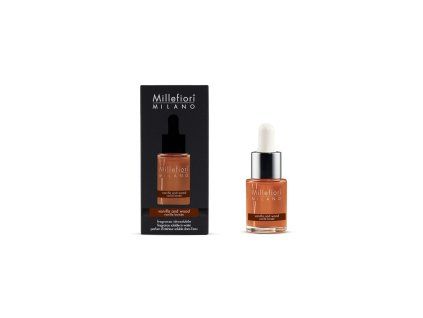Millefiori Milano Vanilla & Wood aroma olej 15 ml