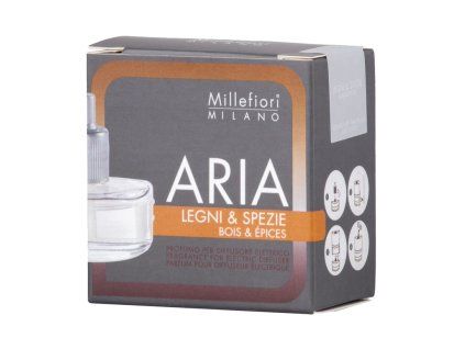 Millefiori Aria Legni & Spezie náplň do elektrického difuzéru 20 ml