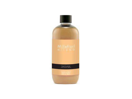 Millefiori Milano Lime & Vetiver náplň pro aroma difuzér 250 ml