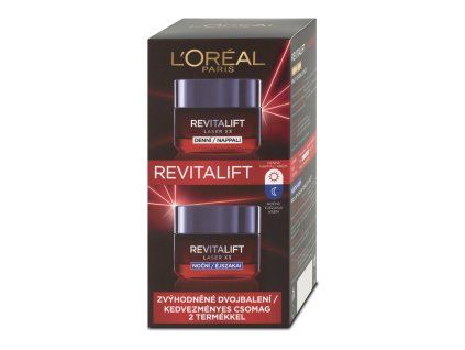 Loreal krém 2x50ml Revitalift Laser