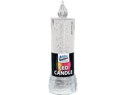 Hřbitovní LED svíčka Classic, plast, 30 dní