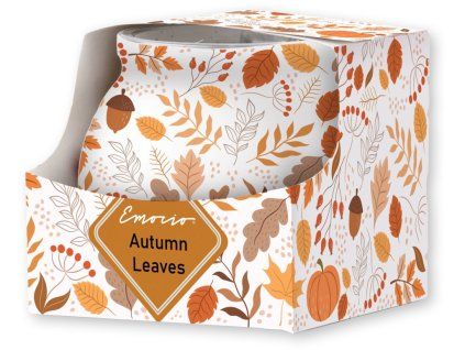 Emocio vonná svíčka ve skle Autumn Leaves 80×72 mm
