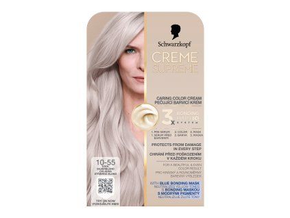 Creme Supreme 10-55 Chladná stříb blond