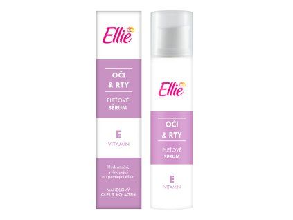 Ellie pleť sérum 15ml oči a rty Vit E