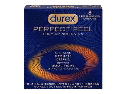 Durex kondomy (3ks/kra) Perfect Feel