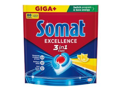 Somat EXC 3in1 (88ks/bal) GIGA+ Lemon