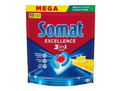 Somat EXC 3in1 (60ks/bal) MEGA Lemon