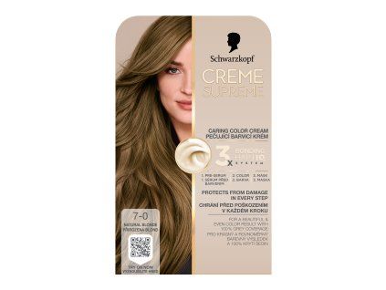 Creme Supreme 7-0 Přirozená blond