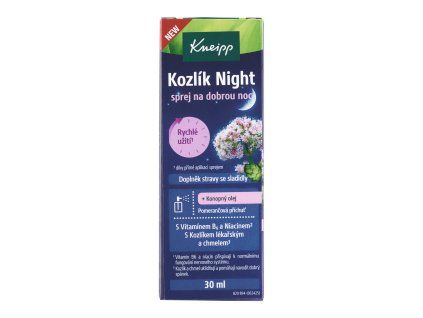 Kneipp Kozlík Night 30 ml ústní sprej