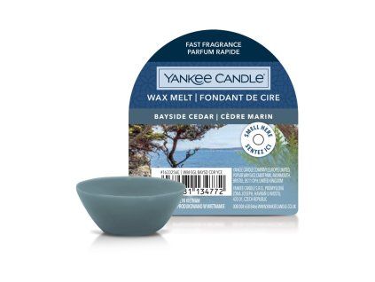 YANKEE CANDLE BAYSIDE CEDAR VONNÝ VOSK DO AROMALAMPY NOVÝ